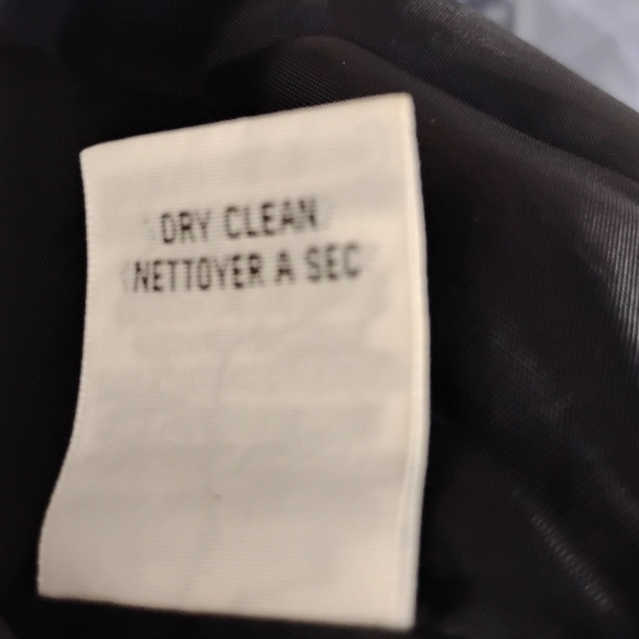 Vintage Talbots Navy Pinstripe Blazer | Open Front Preppy Classic 16 - Picture 8 of 10